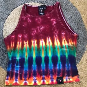 Tie dye crop top